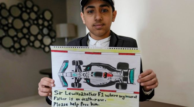 Figlio di un condannato a morte in Bahrain scrive a Lewis Hamilton